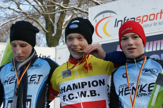 Sylvain Léonard champion de Wallonie Cyclo-Cross