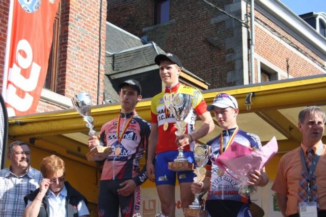 Renaud Lequeux 3ème du Championnat de Wallonie